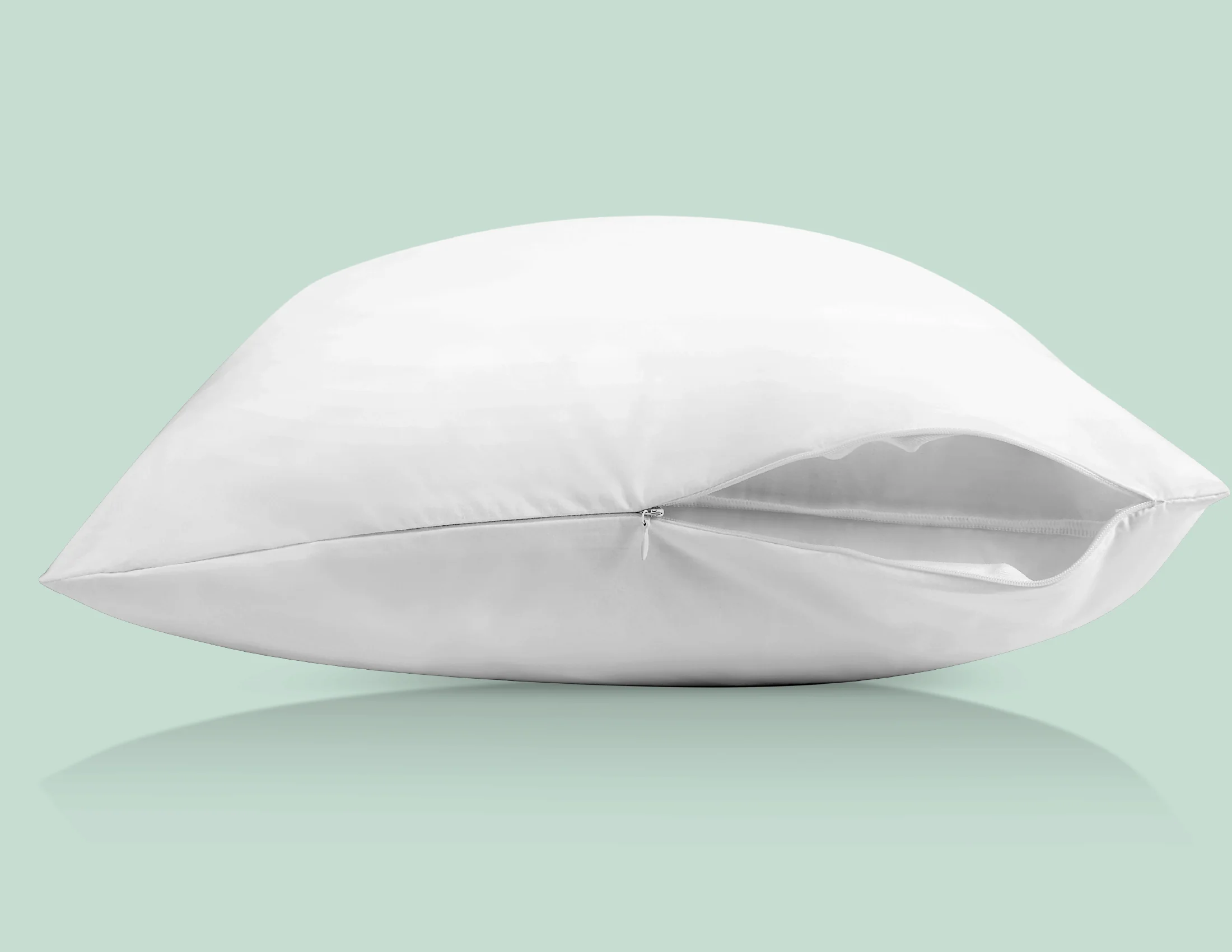 Aloe Vera Pillow Cover - 100% Cotton, Sooth your skin, protect your pillow - Image 4