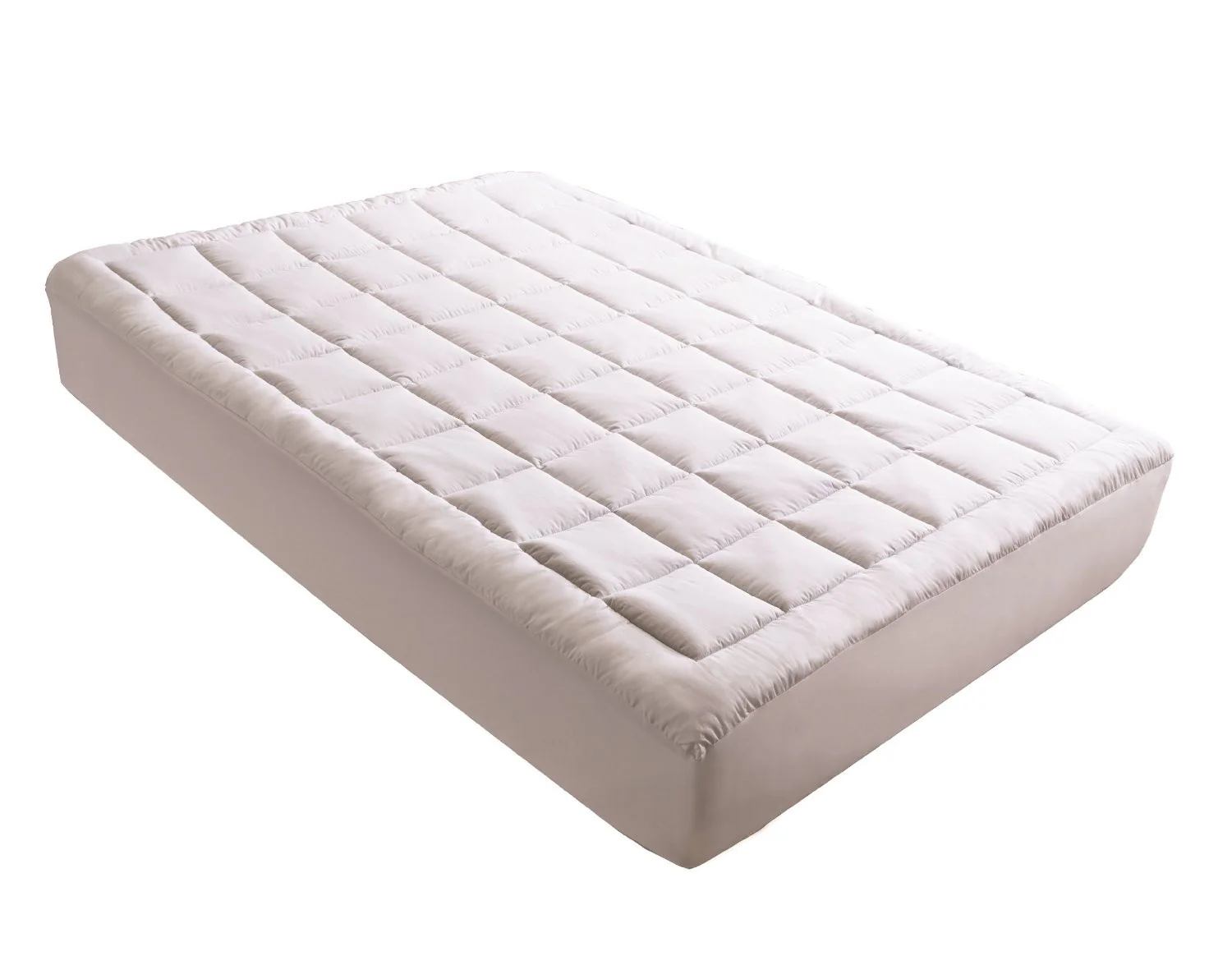 Overstuffed Cotton Sateen Mattress Pad - Image 5